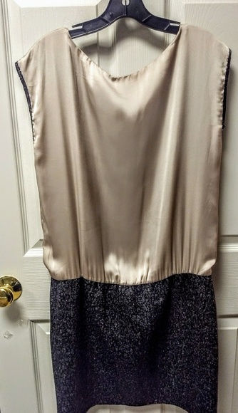 NWT! Max Studio Two Tone Dress - Picture 6 of 6